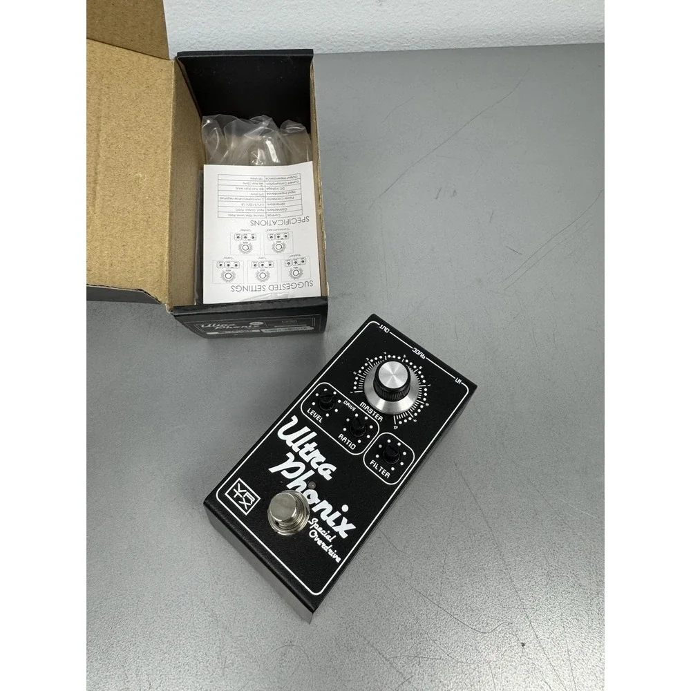 Vertex Effects Ultraphonix MKII Special Overdrive Pedal w/ Box & Papers USA
